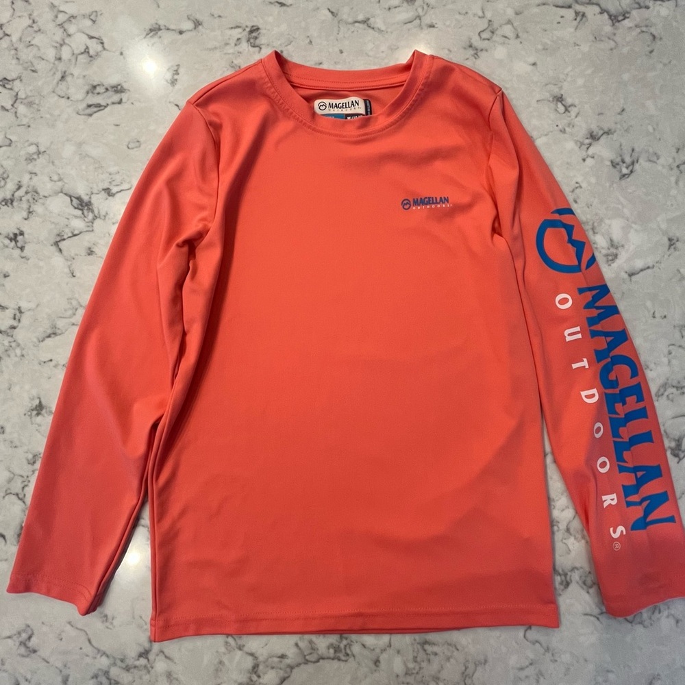 Boys YM Salmon Magellan Fishing Shirt